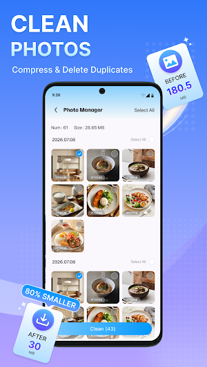 Phone Cleaner Home App Screenshot 1
