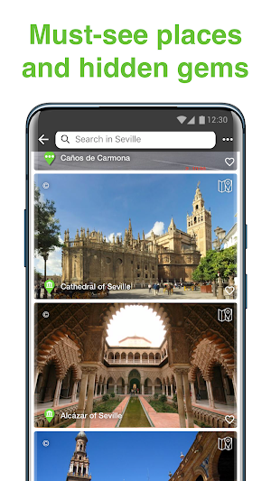 Seville SmartGuide - Audio Guide & Offline Maps Screenshot 2