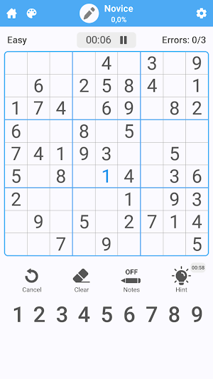 Sudoku Master - Classic Puzzle Screenshot 1