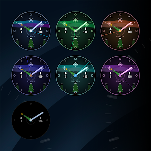 Winter Analog - watch face Screenshot 2