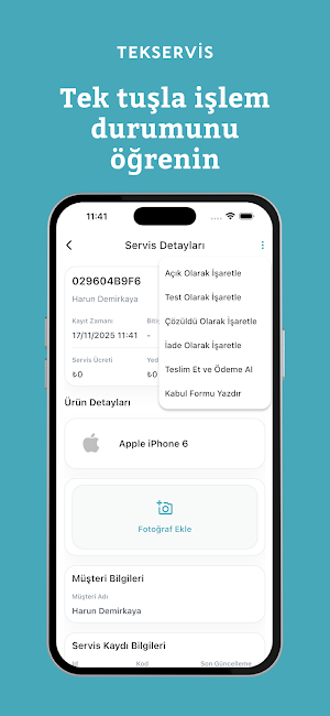 TekServis Screenshot 1