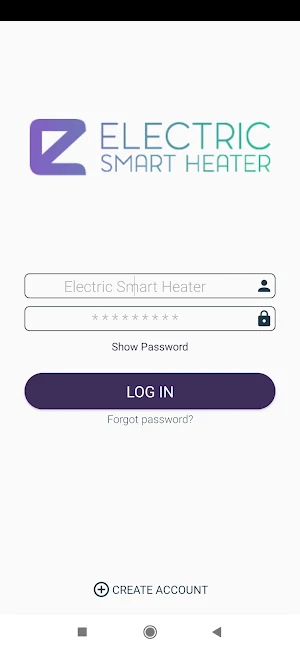 Electric Smart Heater Screenshot 0