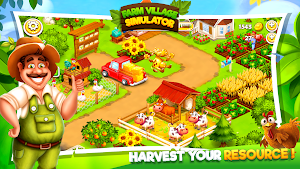 Big Farm Village Simulator Screenshot 1