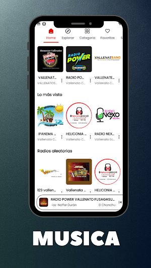 Musica Vallenatos Viejos 24 Hs Screenshot 0