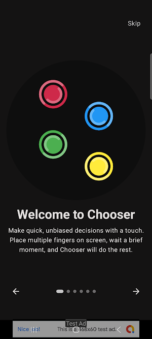 chooser,spin wheel, roulette Screenshot 0