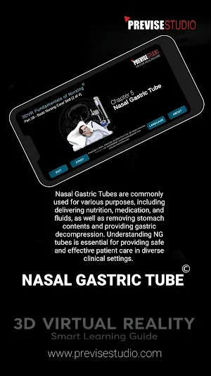 3D Nasal Gastric Tube Screenshot 0