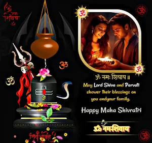 Maha Shivratri Frame 2024 Screenshot 2