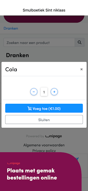 Smulboetiek Sint-Niklaas Screenshot 1