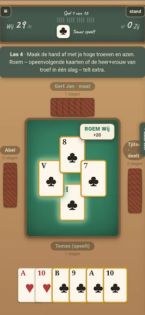 Klaverjas Totaal Screenshot 1