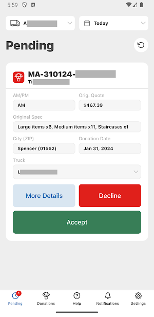 Resupply Driver App V2 Screenshot 2