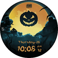 BFF34- Halloween Pumpkin Night