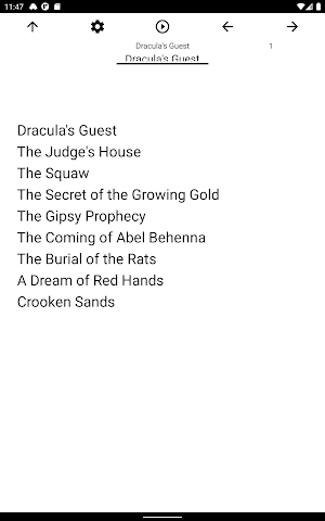 Book, Dracula's Guest Screenshot 2