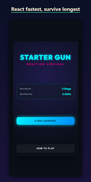 Reaction Survival - Reflex Screenshot 0