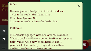 BlackJack Strategy Guide Screenshot 3