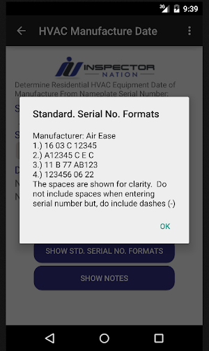 Inspection HVAC Calculator Screenshot 3