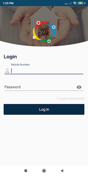 We Care User Screenshot 1