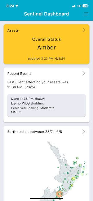 Sentinel Mobile Screenshot 0