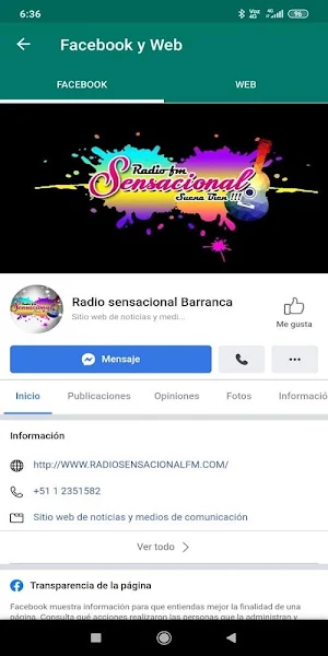 Radio Sensacional FM Screenshot 1