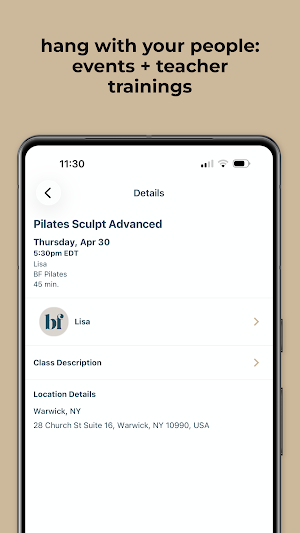 BF Pilates Screenshot 3