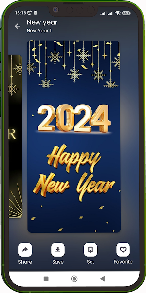 Happy New Year Wishes 2024 Screenshot 2
