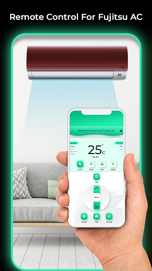 Remote Control For Fujitsu AC Screenshot 1