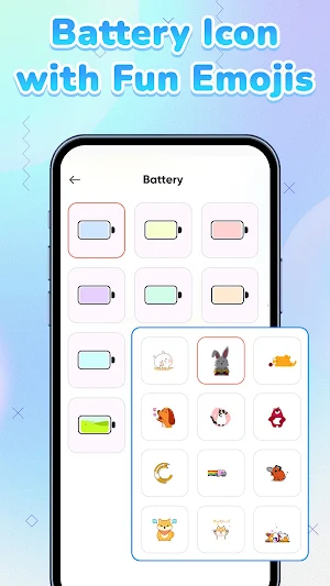 Emoji Battery Widget Customize Screenshot 3
