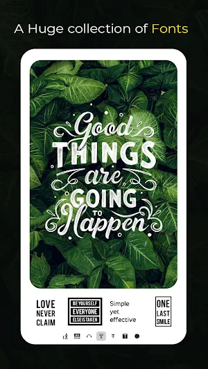Text Art: Text On Photo Editor Screenshot 1