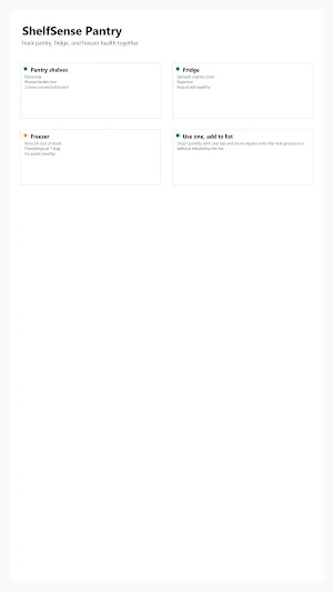 ShelfSense Pantry Screenshot 2