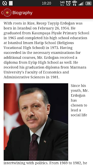 Pres of the Republic of Turkey Screenshot 0