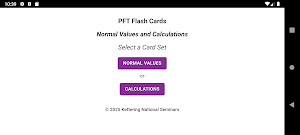 PFT Flash Cards Screenshot 0