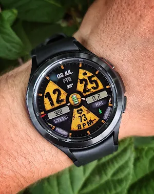 WIN Nuclear PRO Watch face Screenshot 0