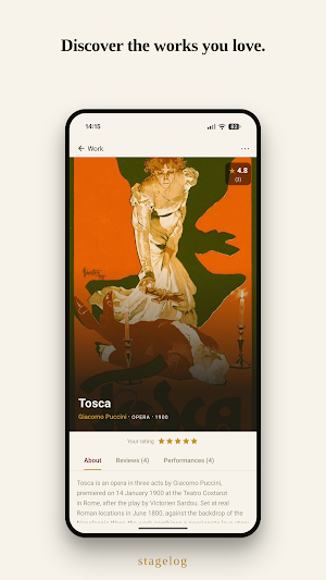 Stagelog Screenshot 1