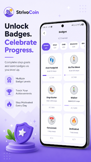 Strivo Steps Screenshot 2