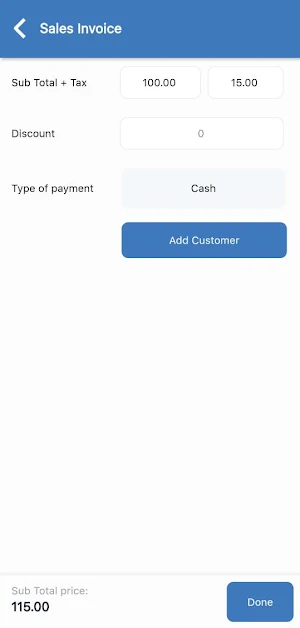 Medad POS Screenshot 2