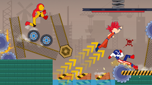 Stick Destruction - Battle of Ragdoll Warriors Screenshot 0