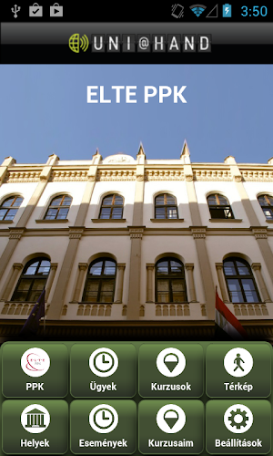ELTE PPK UNI@HAND Screenshot 1