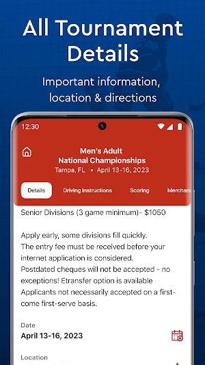 USA Hockey Adult Events Screenshot 2