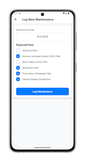 Service Tracker Screenshot 2