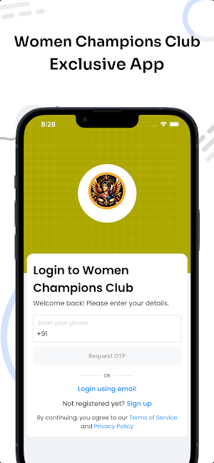 Women Champions Club Screenshot 0