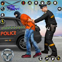 Police Car Chase Thieves Games