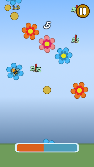Bounce The Bee Screenshot 1