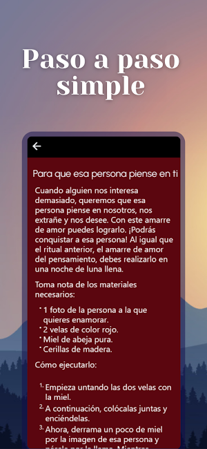 Amarres de Amor Efectivos Screenshot 1