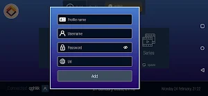 Xtream IPTV Player Screenshot 1