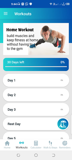 Health Fitness(Man Woman) Screenshot 1