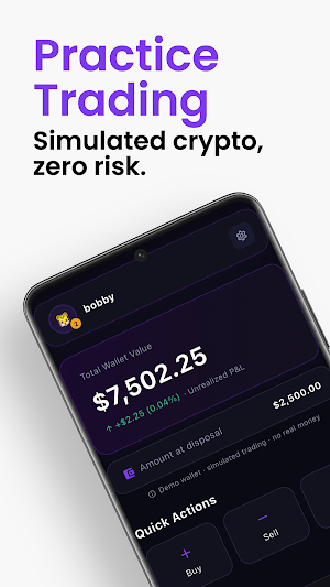 Staxo: Crypto Trading Sim Screenshot 0
