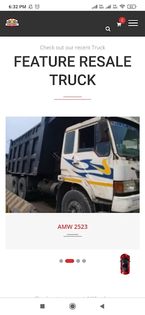 Resale Truck Screenshot 1