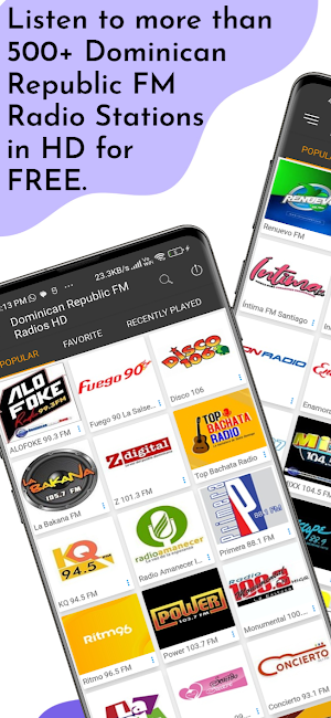 DominicanRepublic FM Radios HD Screenshot 0