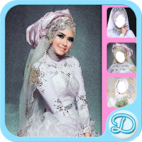 White Wedding Dress Hijab