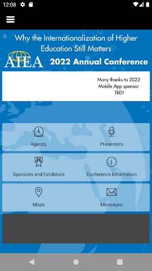 AIEA Annual Conference Screenshot 1