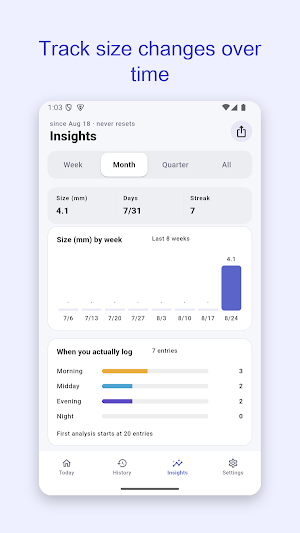 Mole & Skin Spot Log Screenshot 3
